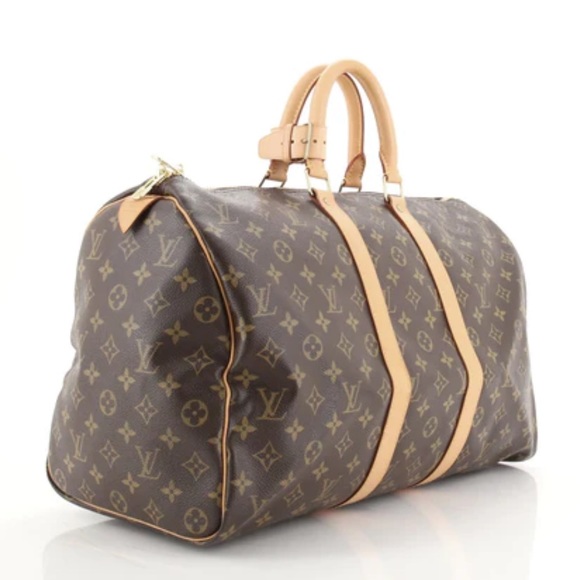 Louis Vuitton keepall bag monogram canvas 45 - Picture 2 of 10